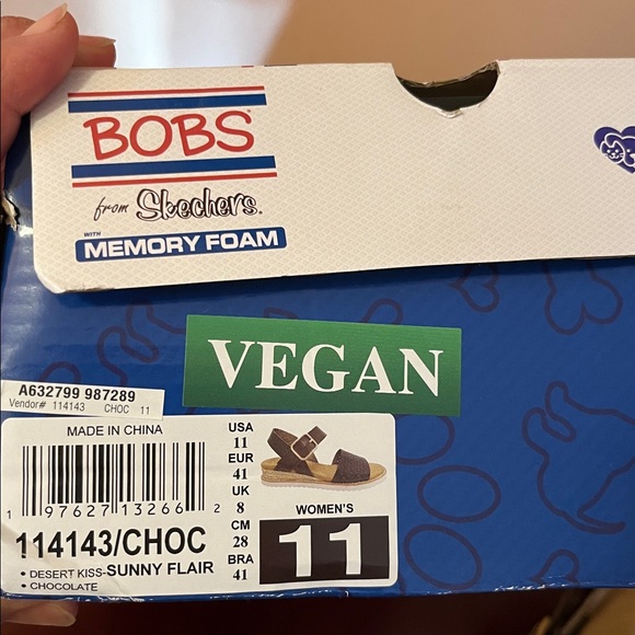 BOBs Memory Foam Vegan Sandals from Skechers - Picture 8 of 8